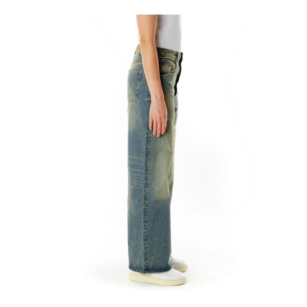 Samsøe Vintage Loose Fit Jeans Green Dames
