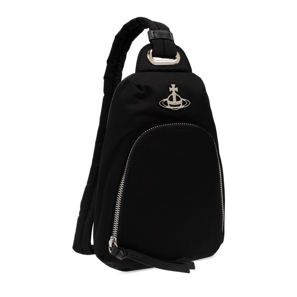 Vivienne Westwood Rugzak met logo Black Dames