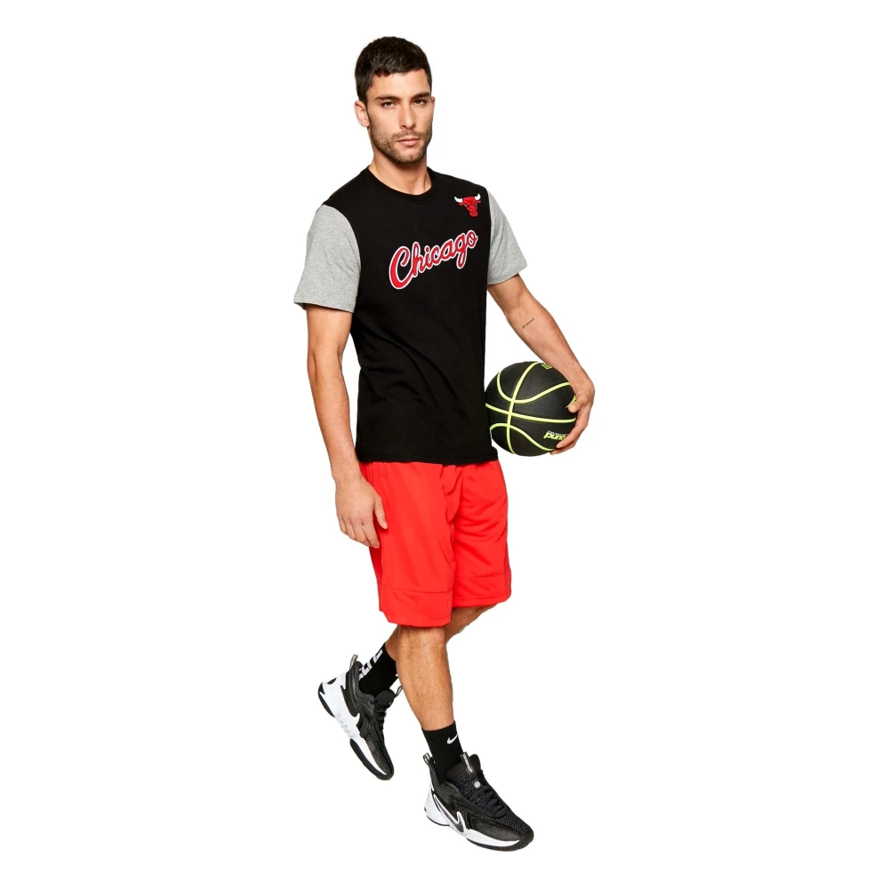Mitchell & Ness T-shirt Black Heren