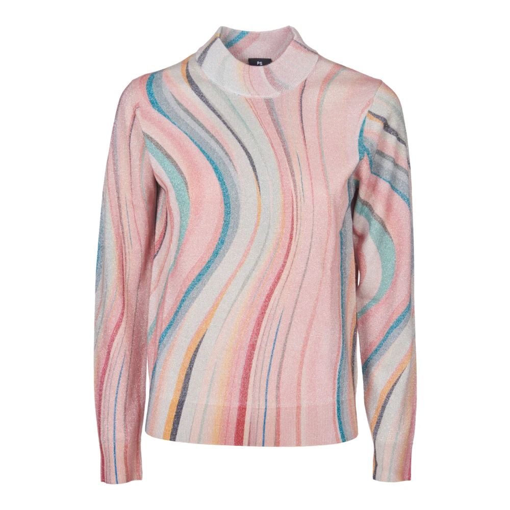 PS By Paul Smith Gestreepte Multicolor Gebreide Trui Multicolor Dames