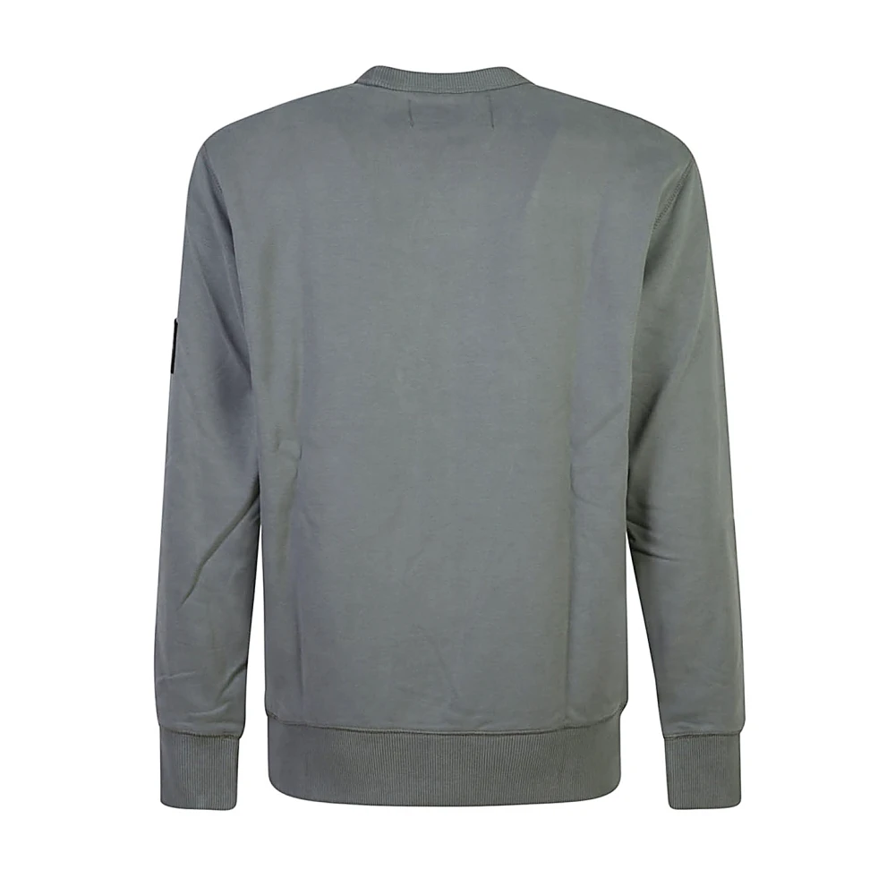 Calvin Klein Jeans Grijze Sweater Collectie Gray Heren