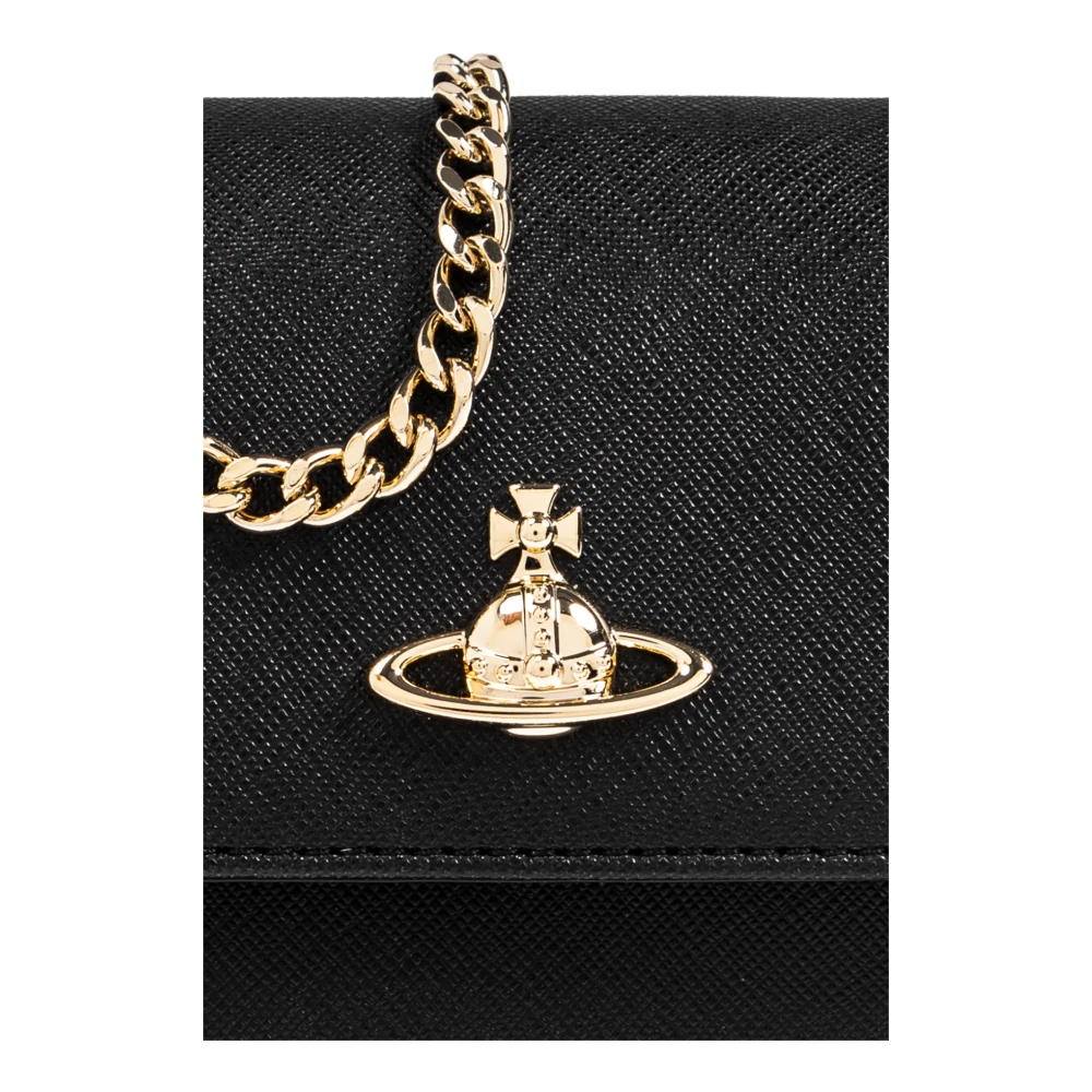 Vivienne Westwood Schoudertas met logo Black Dames