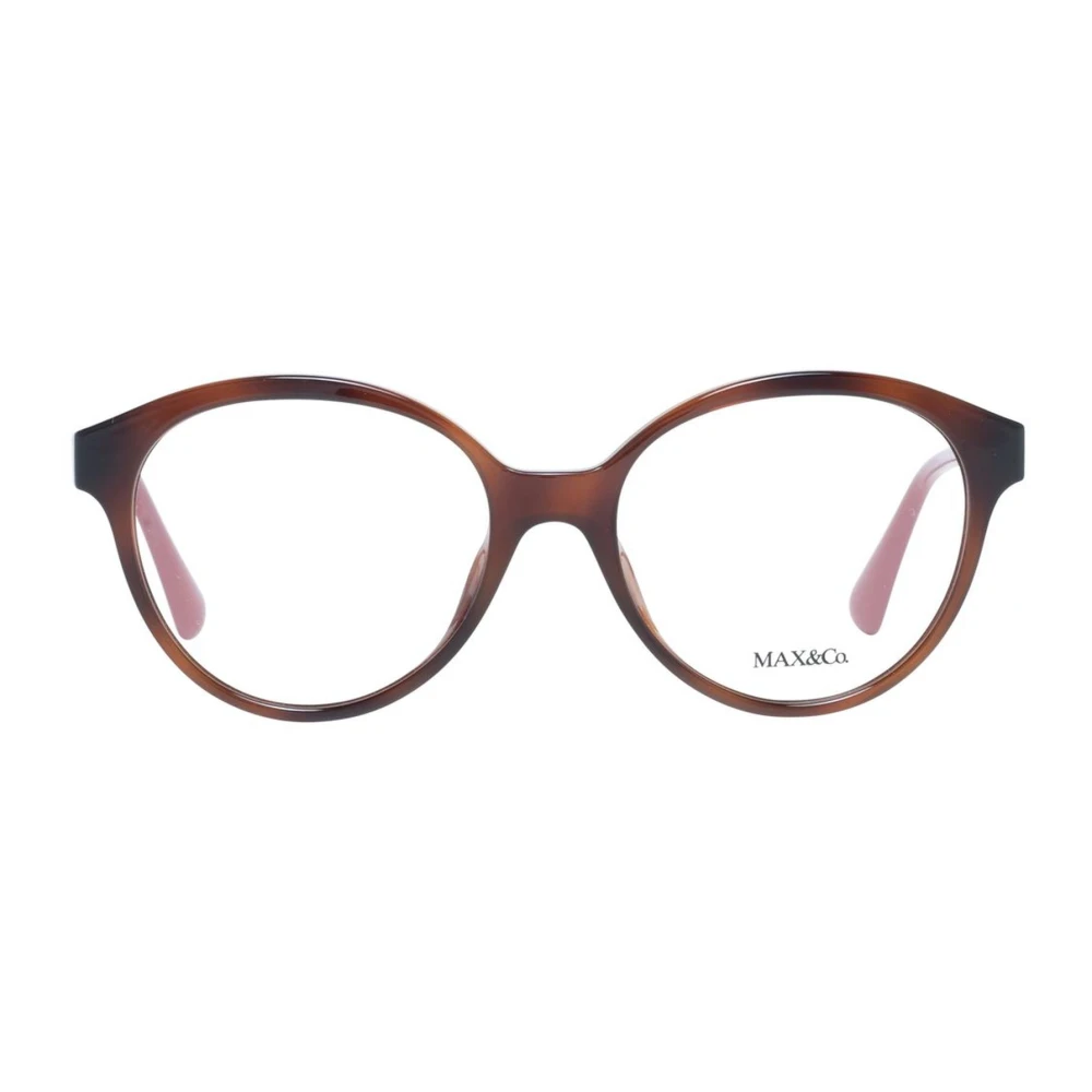 Max & Co Bruine ronde bril Havana montuur Brown Dames