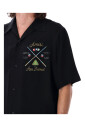 chemise-de-bowling-pool-cue-noire