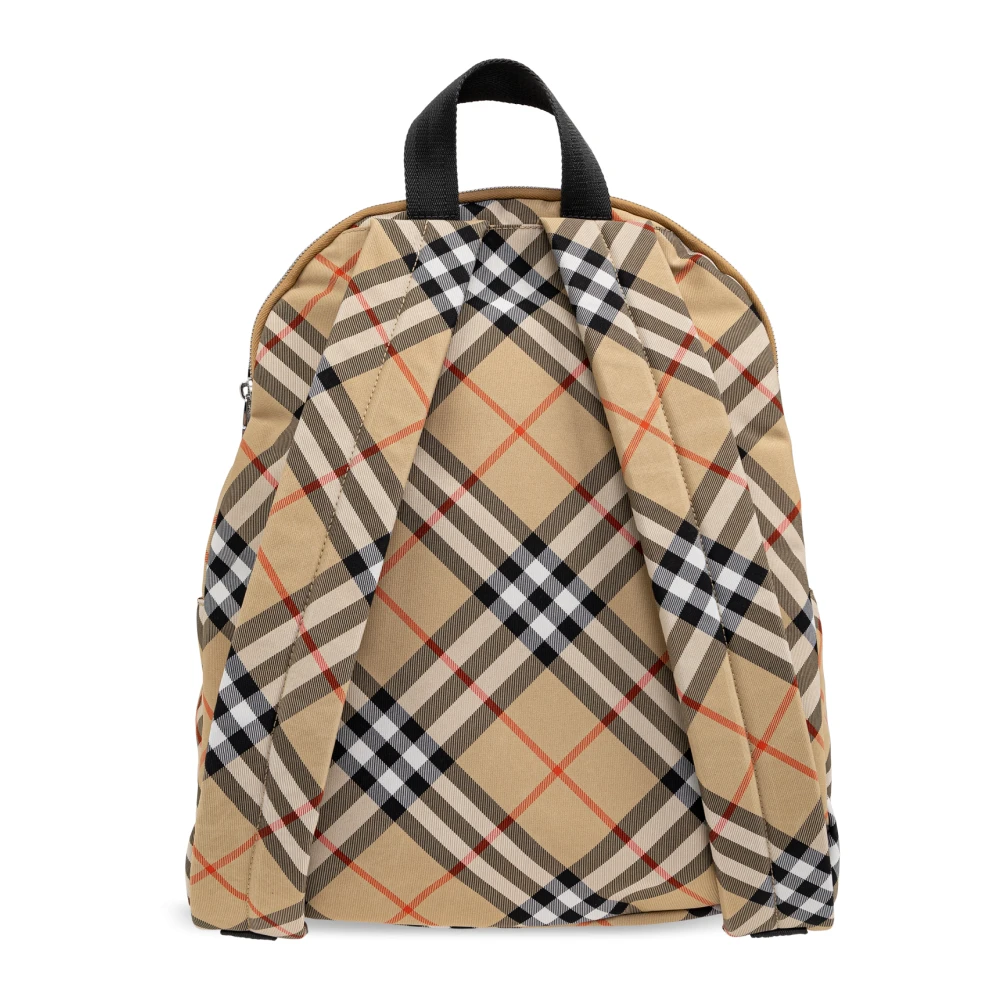 Burberry `Essential` Rugzak Beige Heren
