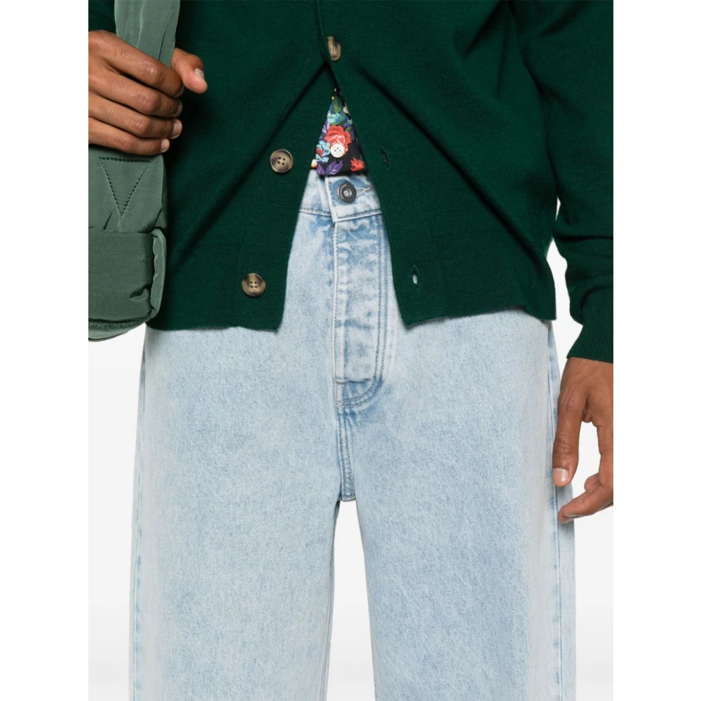 Drole de Monsieur Heldere Blauwe Jeans voor Mannen Blue Heren