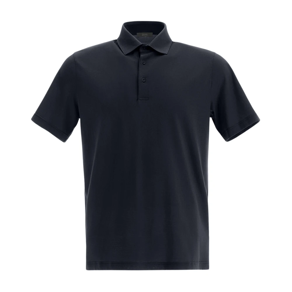 Herno - Tops > Polo Shirts - Blue - Herno - Modalova
