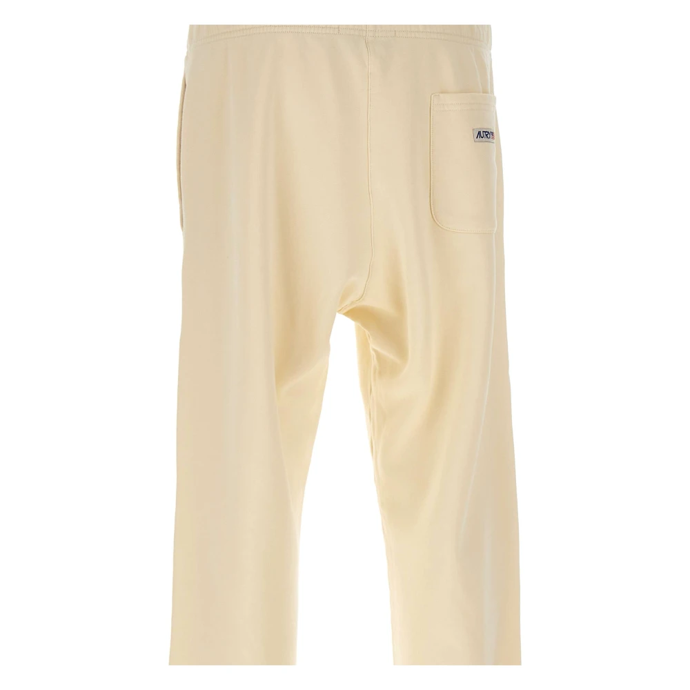 Autry Stijlvolle Sweatpants voor Mannen White Heren