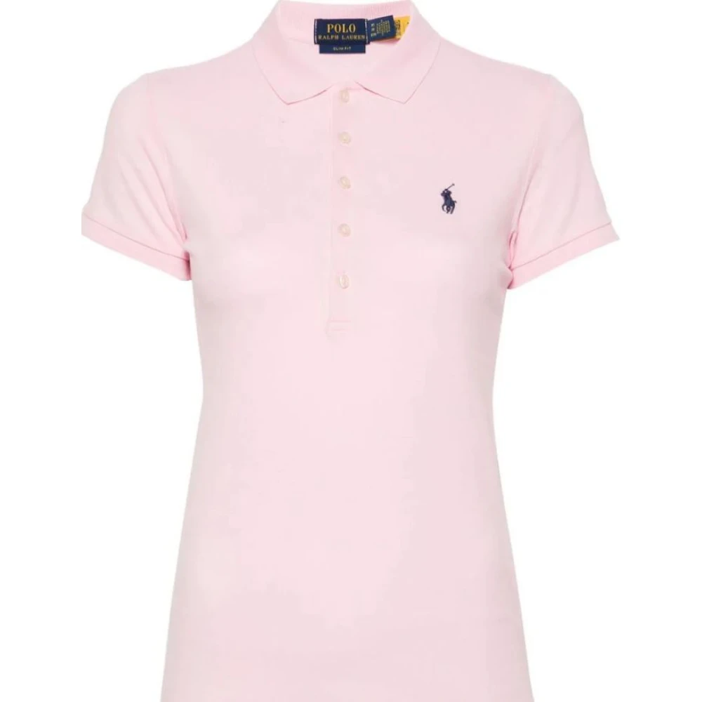 Ralph Lauren Women's Pink Julie Slim Polo