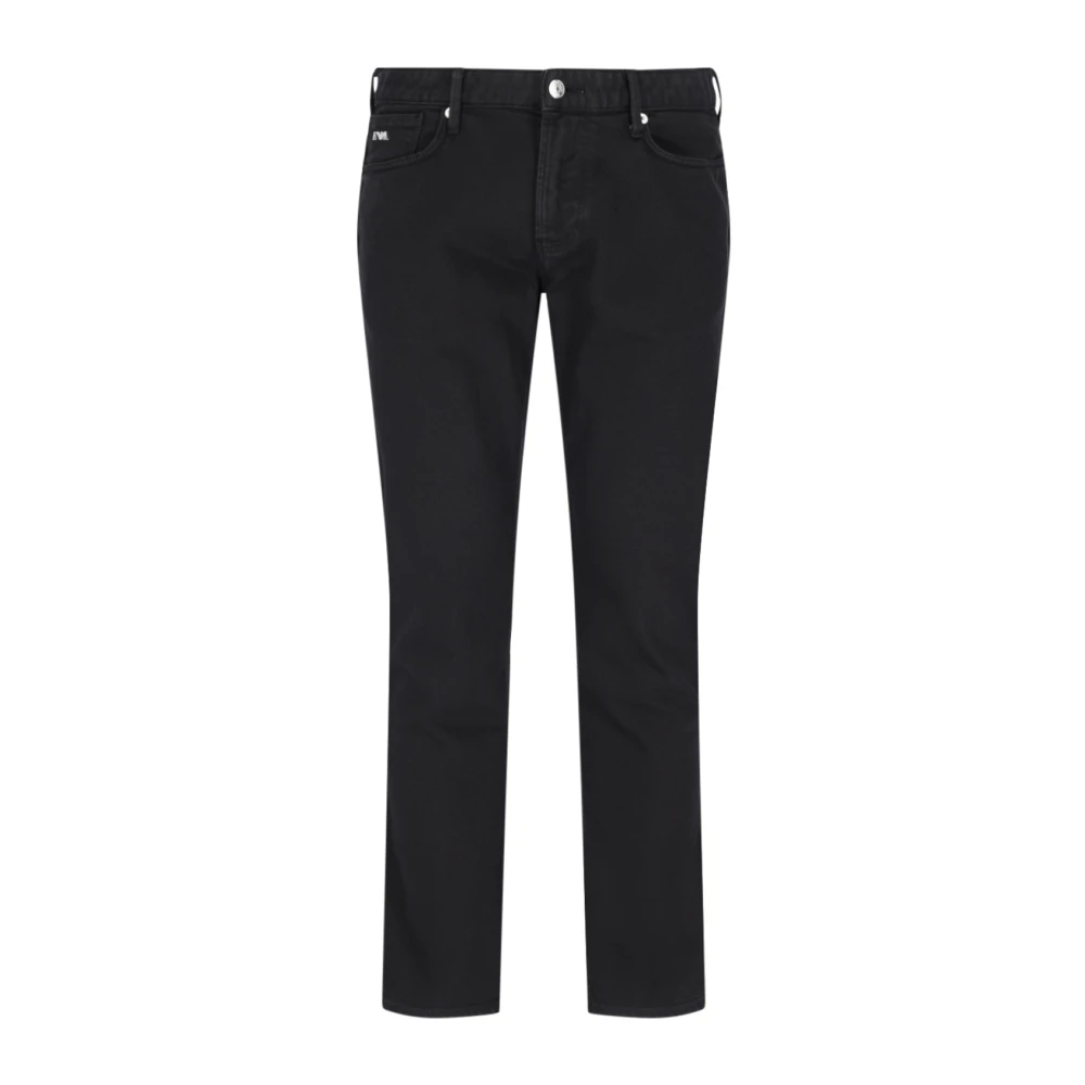 Emporio Armani Zwarte Jeans van Armani Black Heren