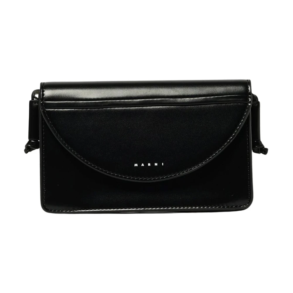 Marni Women's Black Flap Handbag