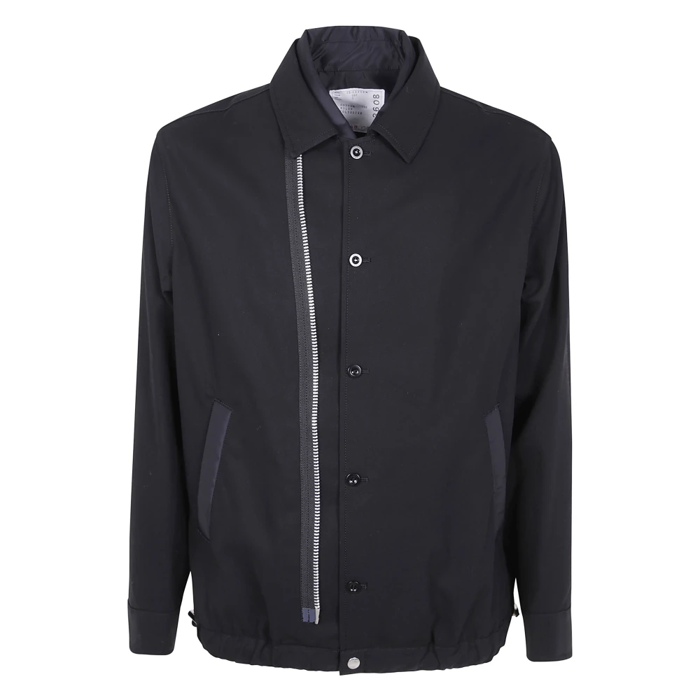 Sacai Twilljas van katoen Black Heren