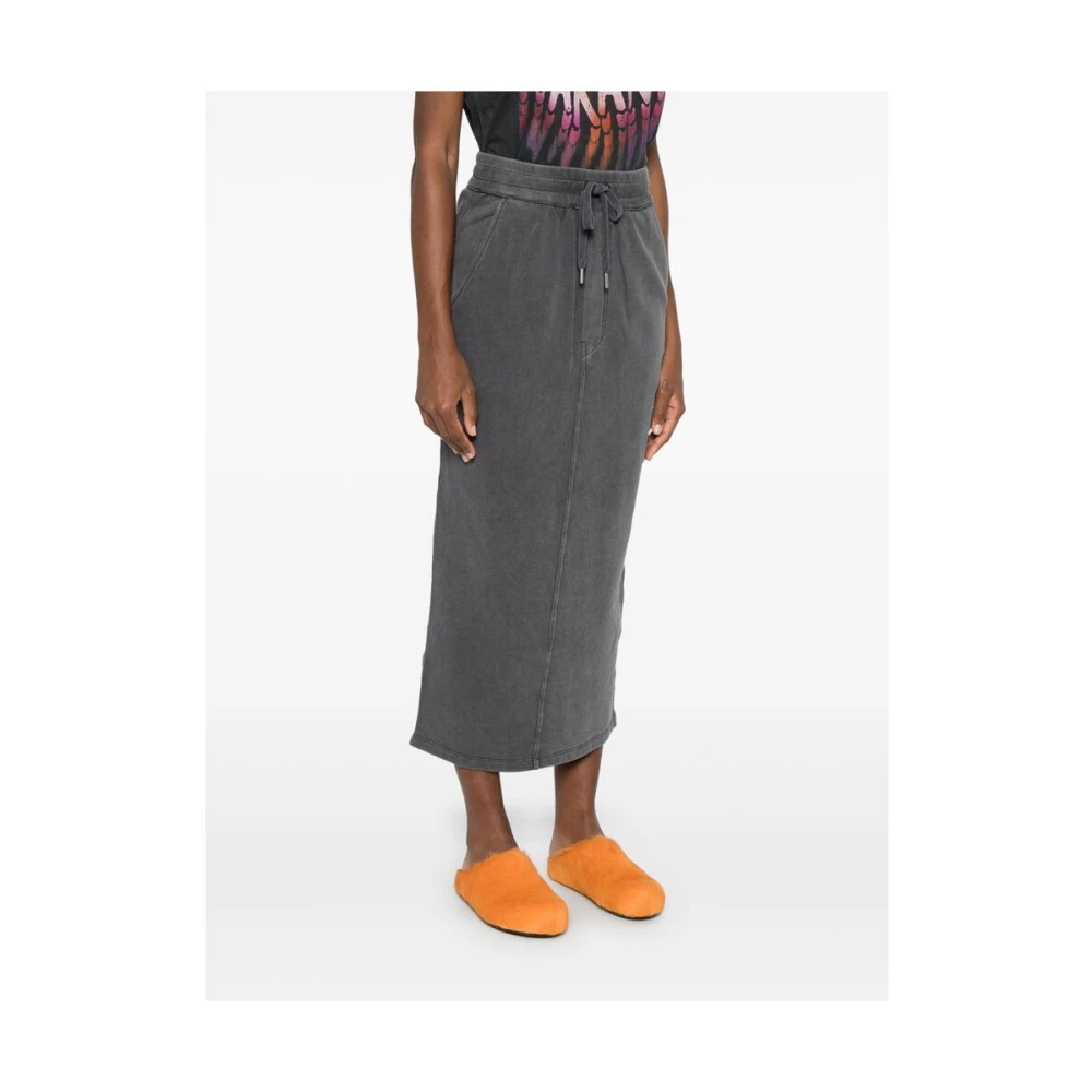 Isabel Marant Étoile Etoile Antracietgrijze Rok Gray Dames