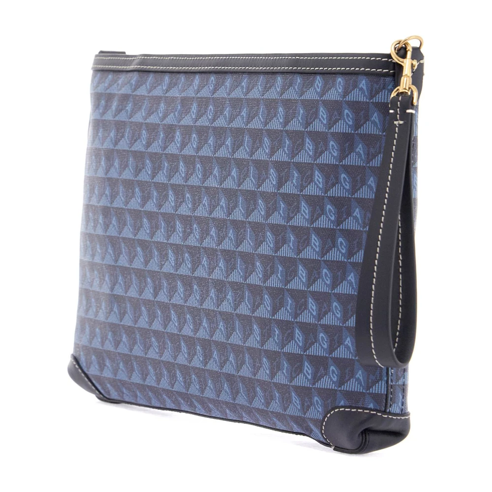 Anya Hindmarch SmileyWorld Eyes Pochette Tas Blue Dames