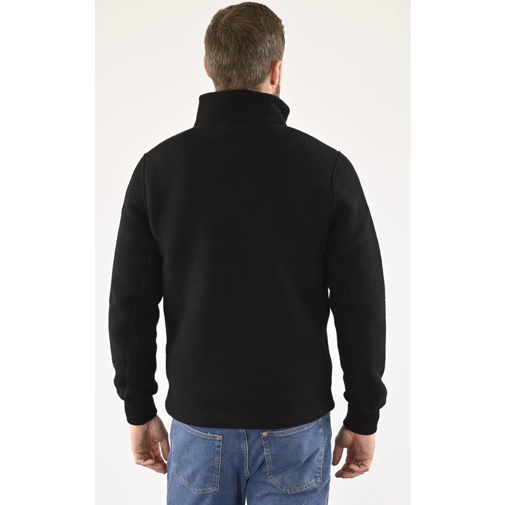 Canada Goose Zwarte Lawson Fleece Jas Black Heren