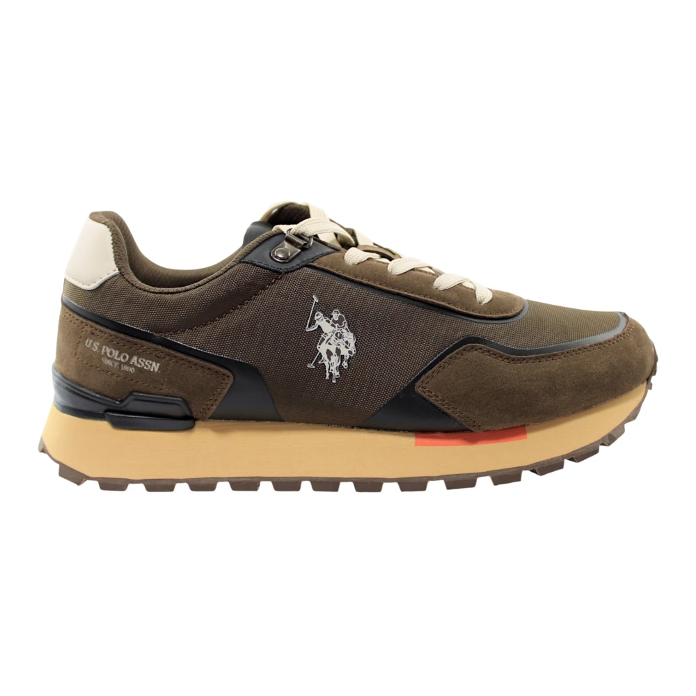 U.s. Polo Assn. Aron009 Sneaker Heren Schoenen Bruin