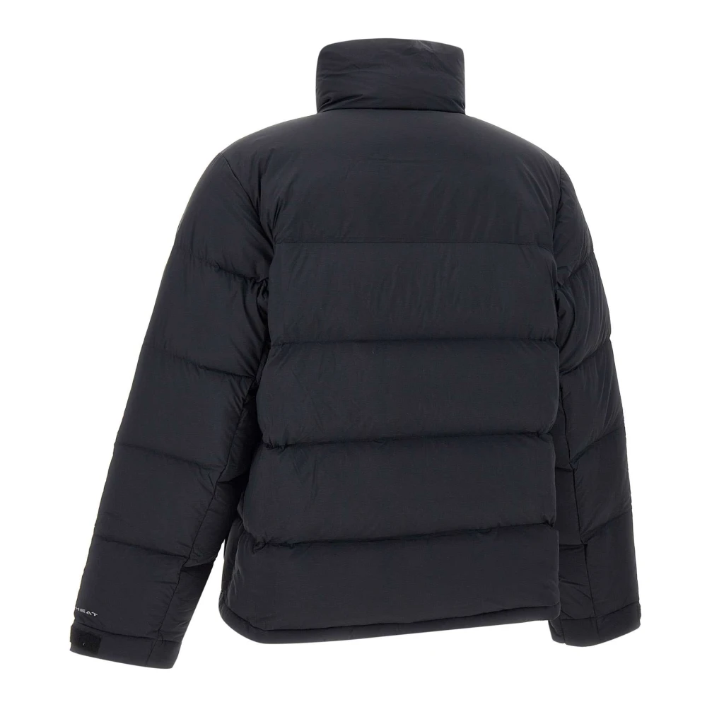 Columbia Zwarte Donsjas met Gouden Interieur Black Heren