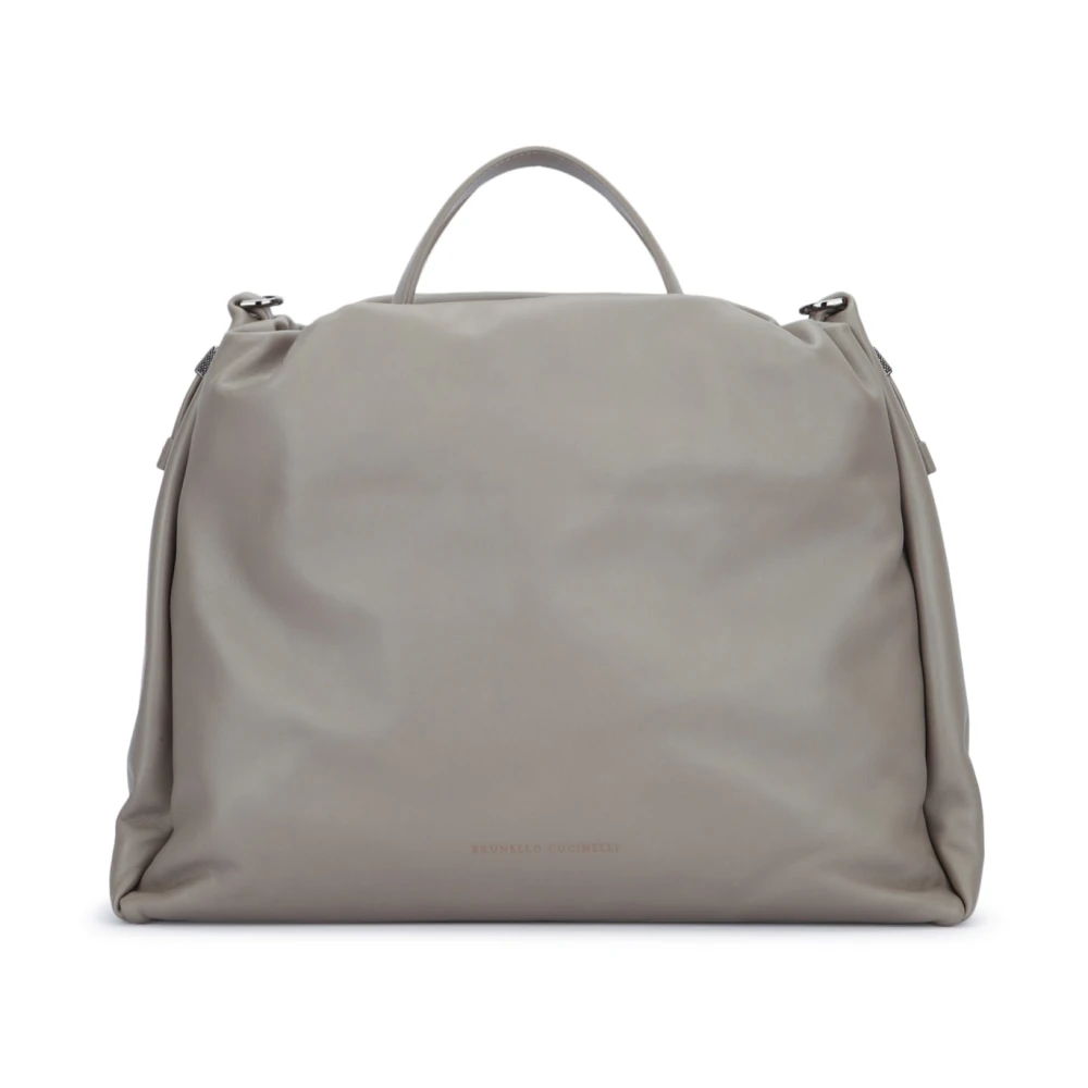 BRUNELLO CUCINELLI Rugzak voor Stijlvolle Outfits Gray Dames