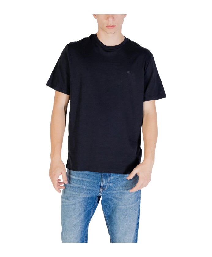 t-shirt-gris-en-coton-a-col-rond