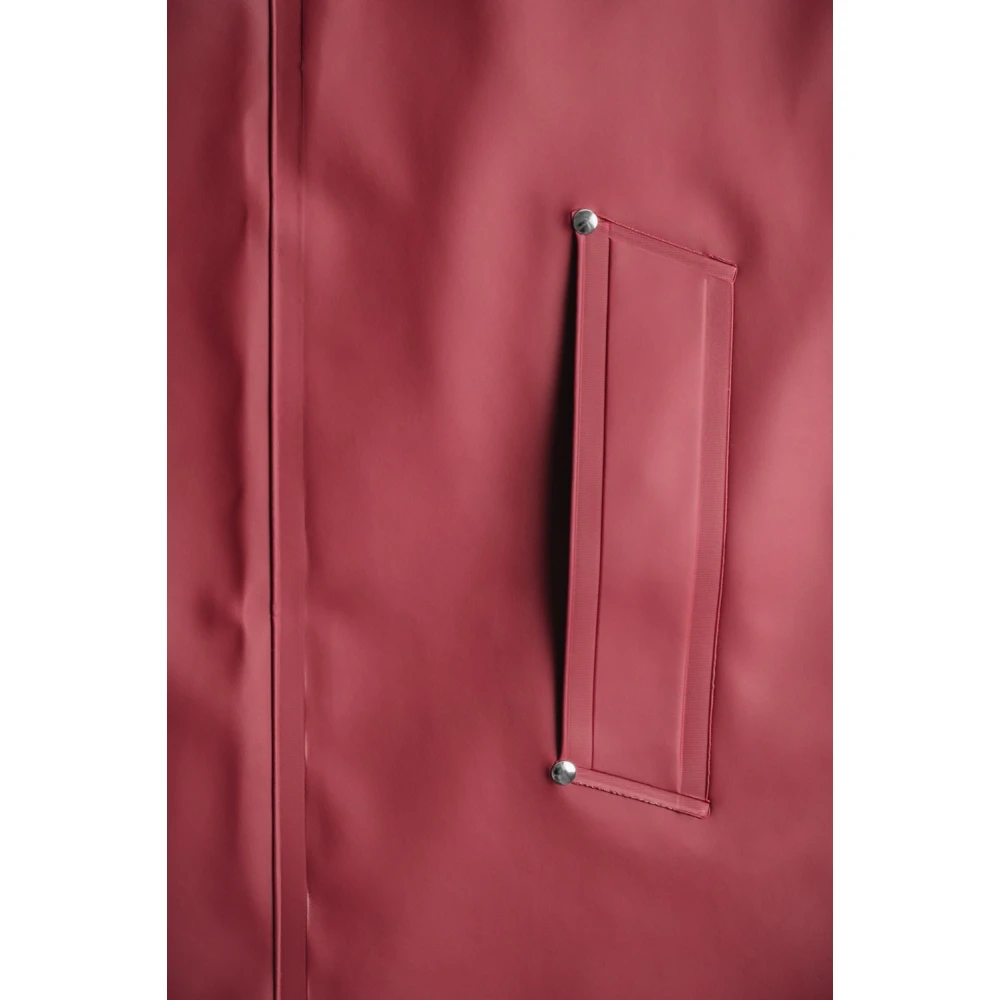 Stutterheim Stockholm Hilltop Raincoat Red Dames