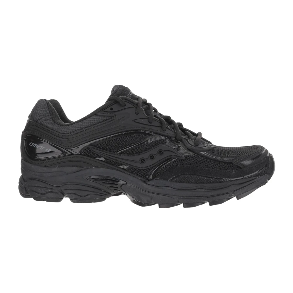 Saucony , Sneakers, Male, Black, 12 Uk, Black Panel Trainers With Rubber Sole