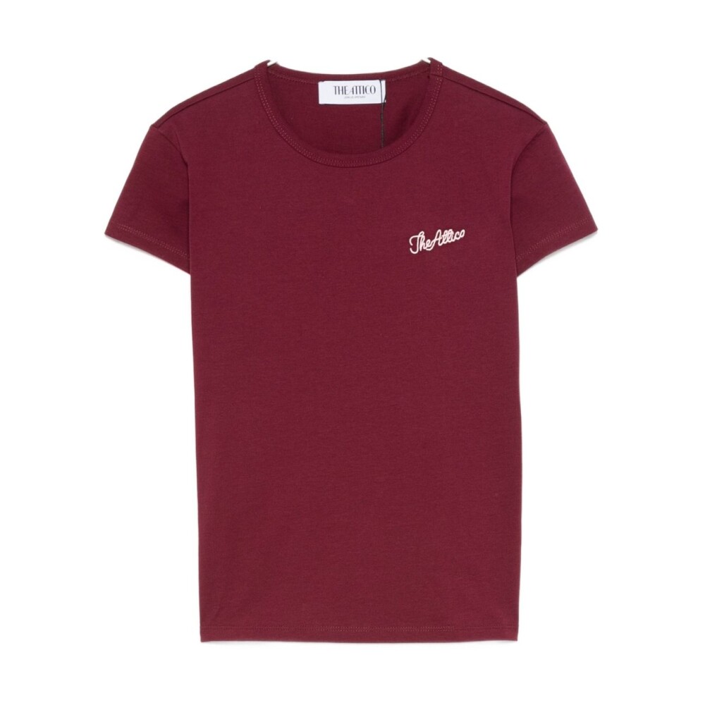 Tシャツ・カットソー THE ATTICO TSHIRT (250WCT00350JJJ025) White Cotton T-shirt The Attico - Vitkac Italy