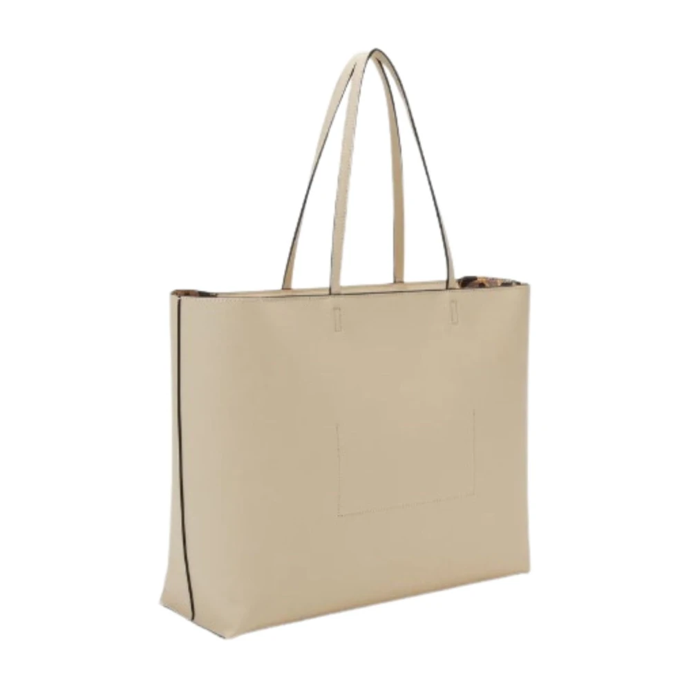 Just Cavalli Metalen Lettering Dames Tas Range Beige Dames