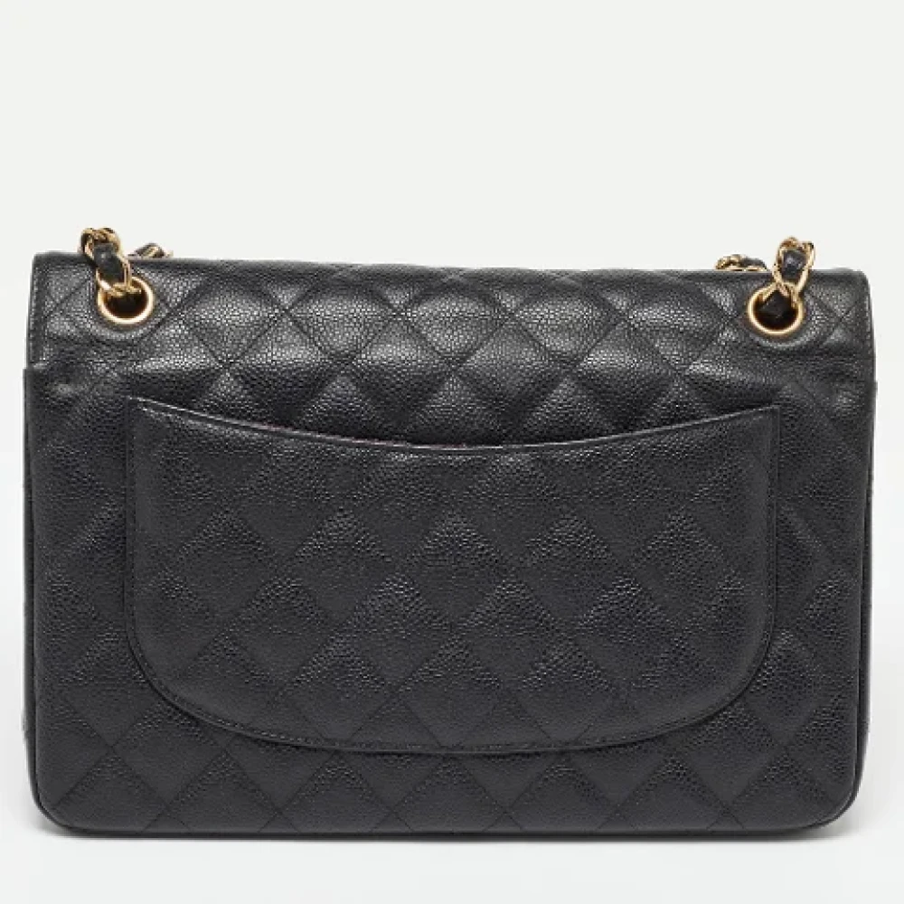 Chanel Vintage Pre-owned Leather chanel-bags Black Dames