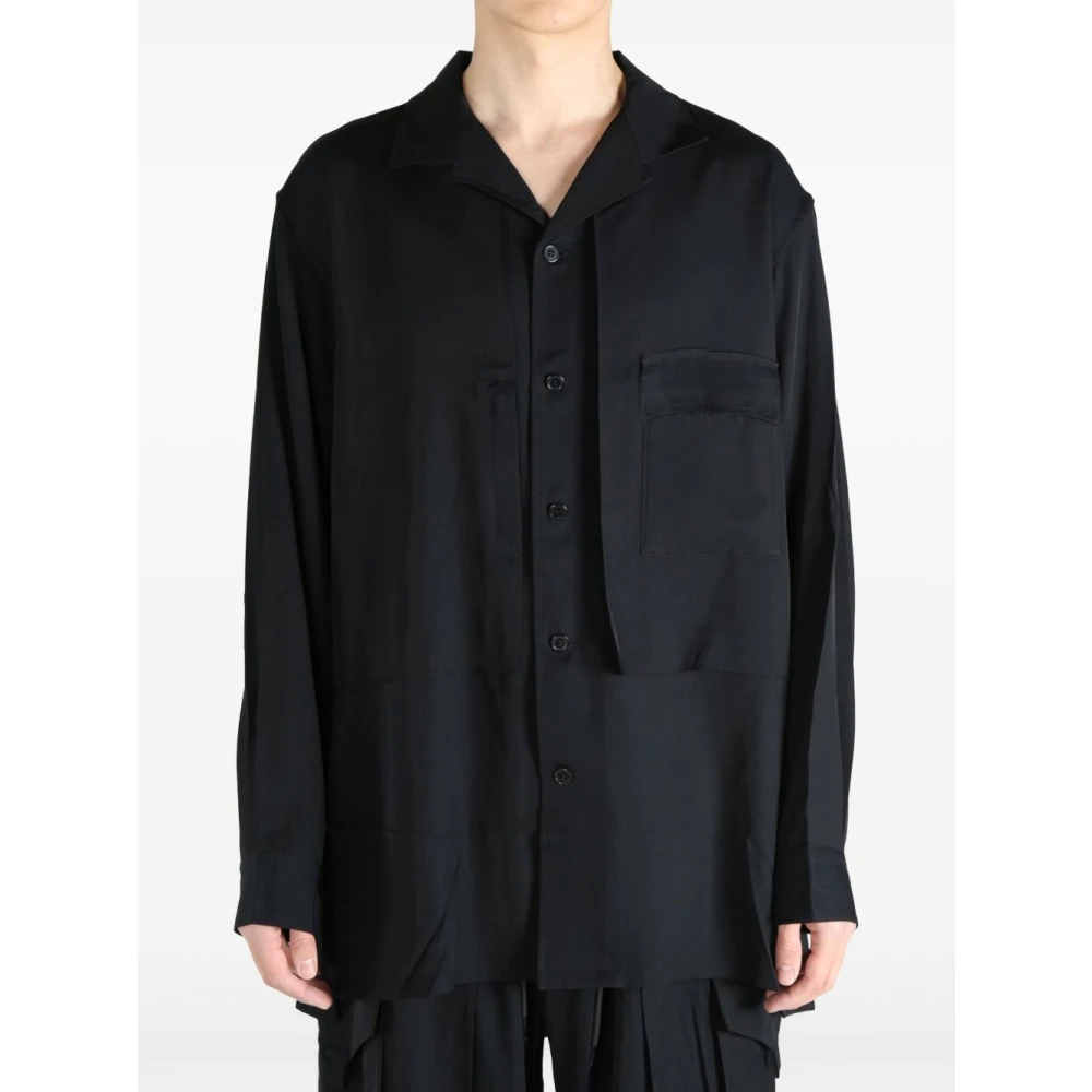 Y-3 Zwarte Shirt Collectie Black Heren