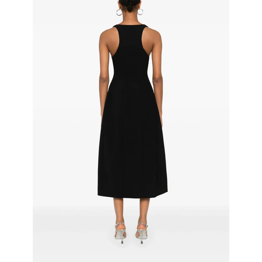 Philosophy di Lorenzo Serafini Elegante Zwarte Jurk Black Dames