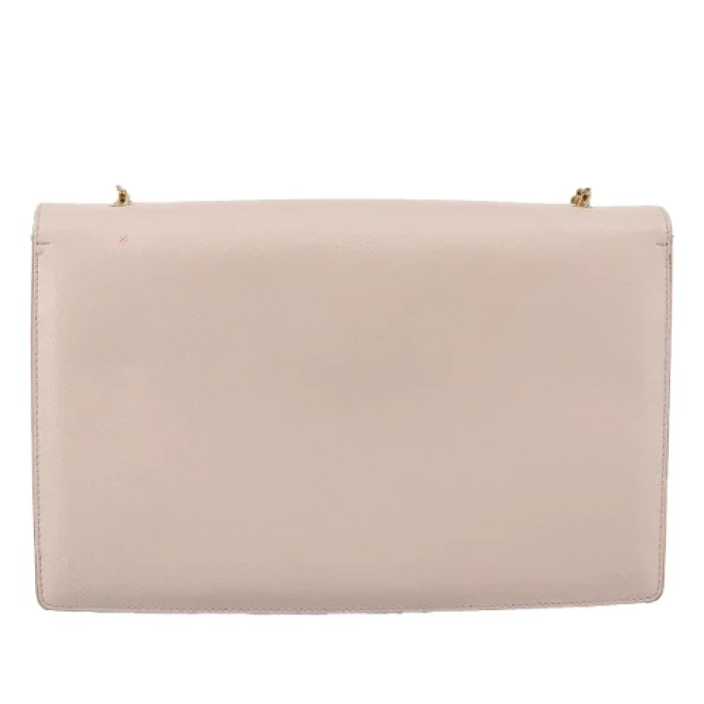 Salvatore Ferragamo Pre-owned Leather shoulder-bags Pink Dames