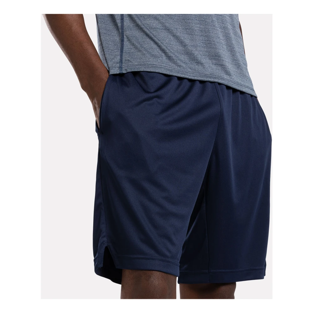 Reebok Gebreide Shorts voor Dagelijks Comfort Blue Heren