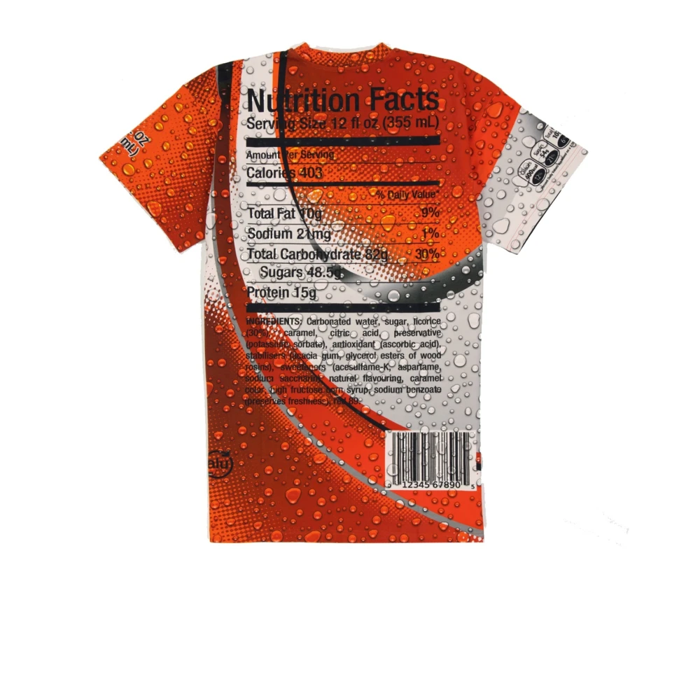 Moschino Oranje Katoenen Mini Jurk Aw24 Multicolor Dames
