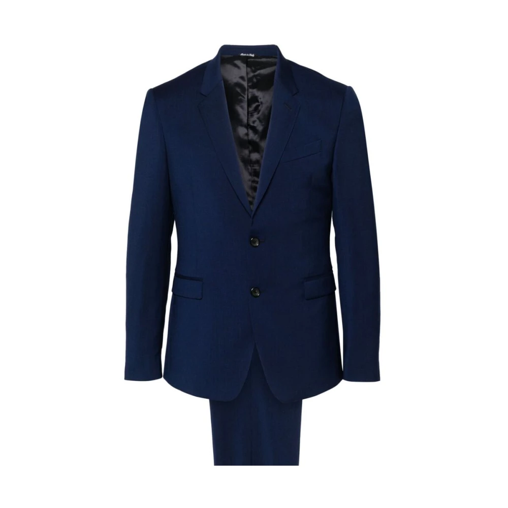 Reveres 1949 Ocean Blue Wollen Pak met Dartdetails Blue Heren