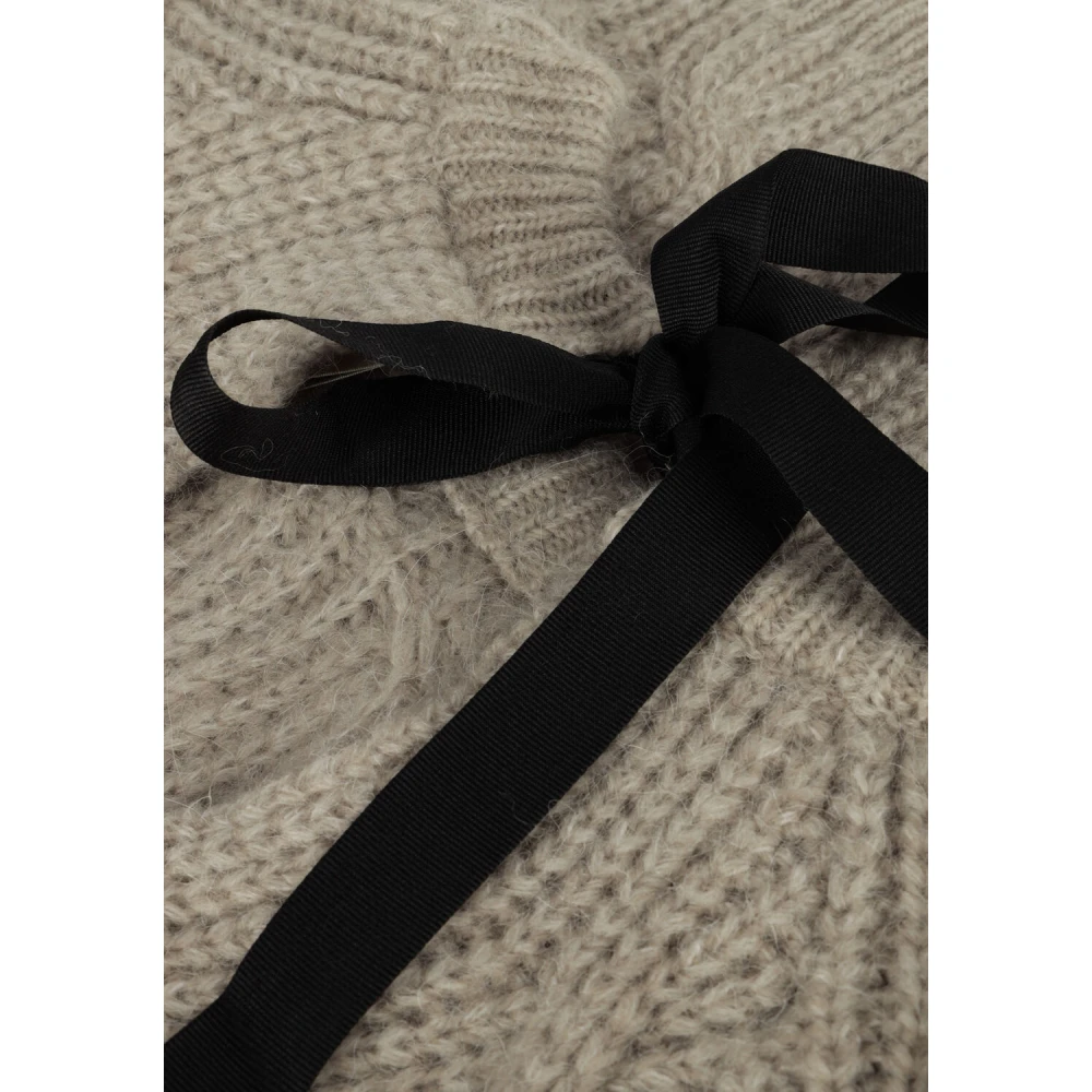Y.A.S Gebreide Trui voor Vrouwen Beige Dames