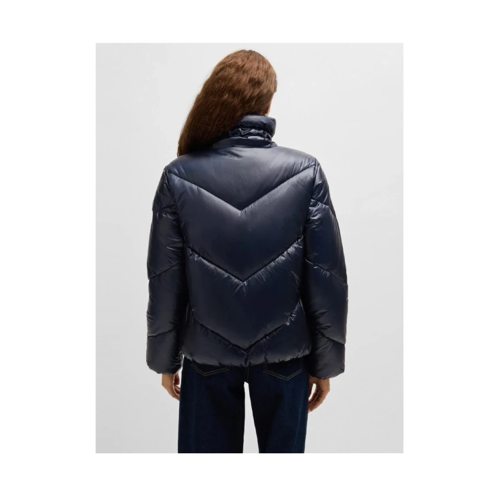 Hugo Boss Stijlvolle Jas voor Mannen Blue Dames