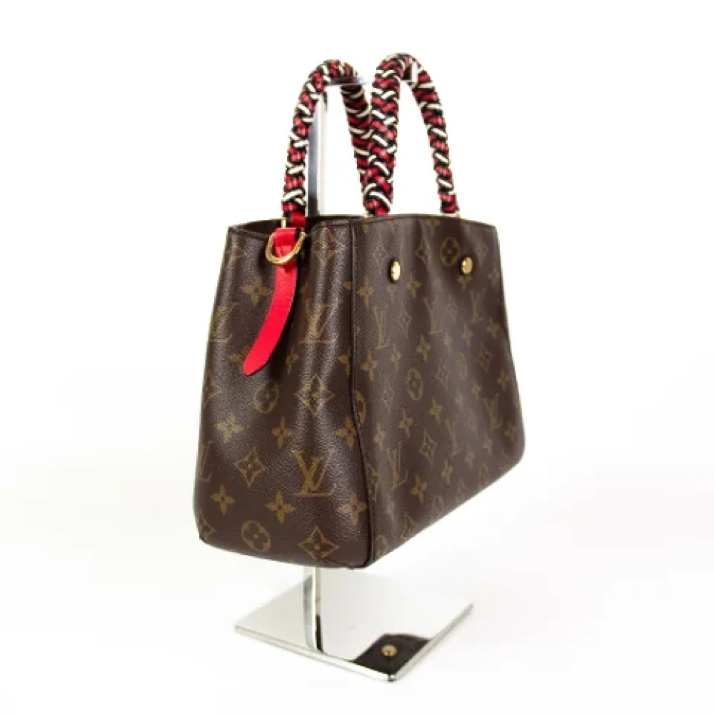 Louis Vuitton Vintage Pre-owned Canvas louis-vuitton-bags Brown Dames