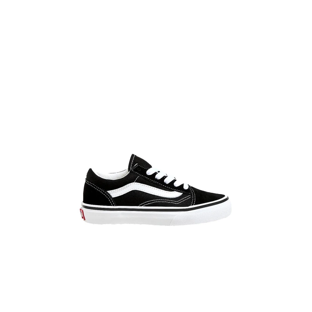 Vans Unisex Kids Black Kids Sneakers, 27 Eu, Classic Skate Shoes With Sidestripe