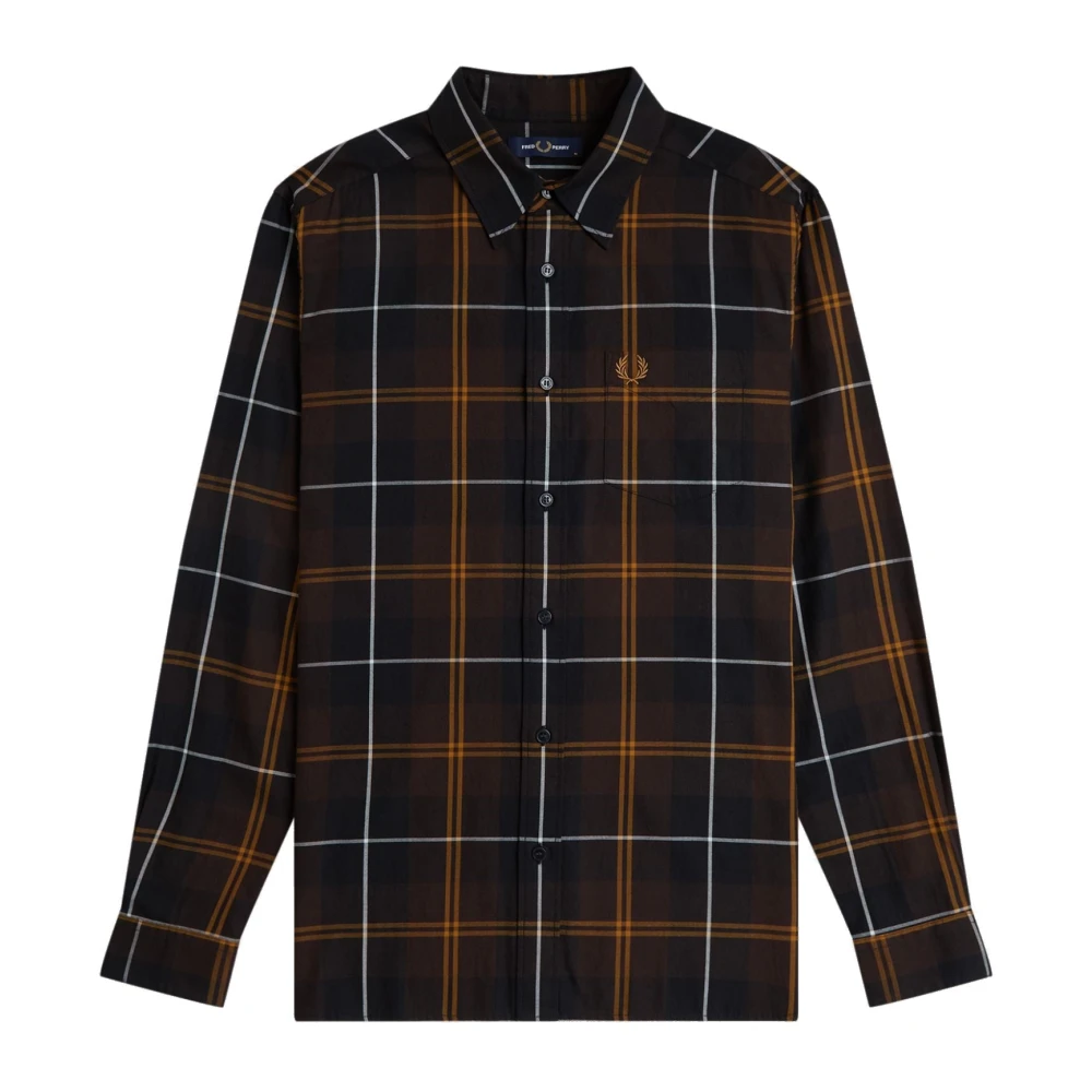 Fred Perry , Casual Shirts, Male, Multicolor, M, Shirts - Image 4