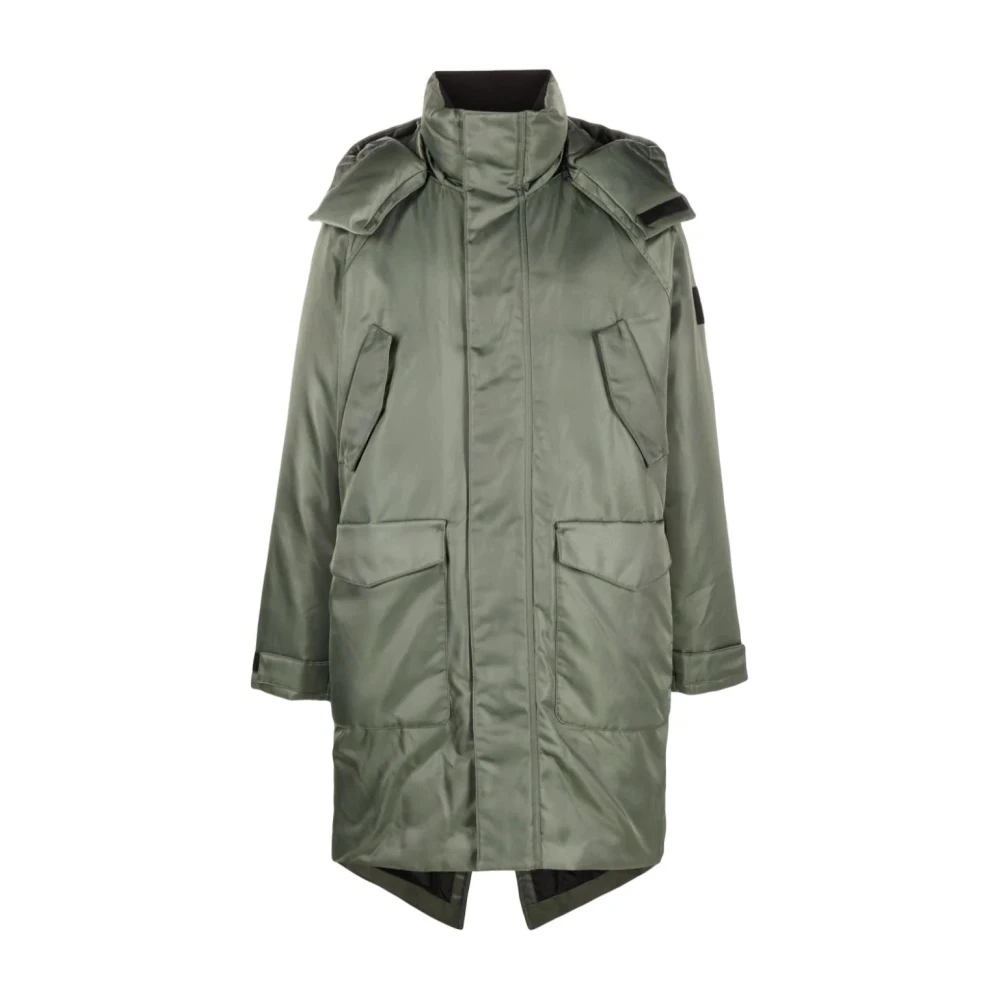 Calvin Klein Jeans Men's Green Parkas, M, Puffer Down Jacket Hyper Real