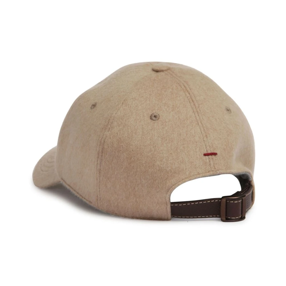 BRUNELLO CUCINELLI Beige Hoeden & Petten voor Mannen Beige Heren