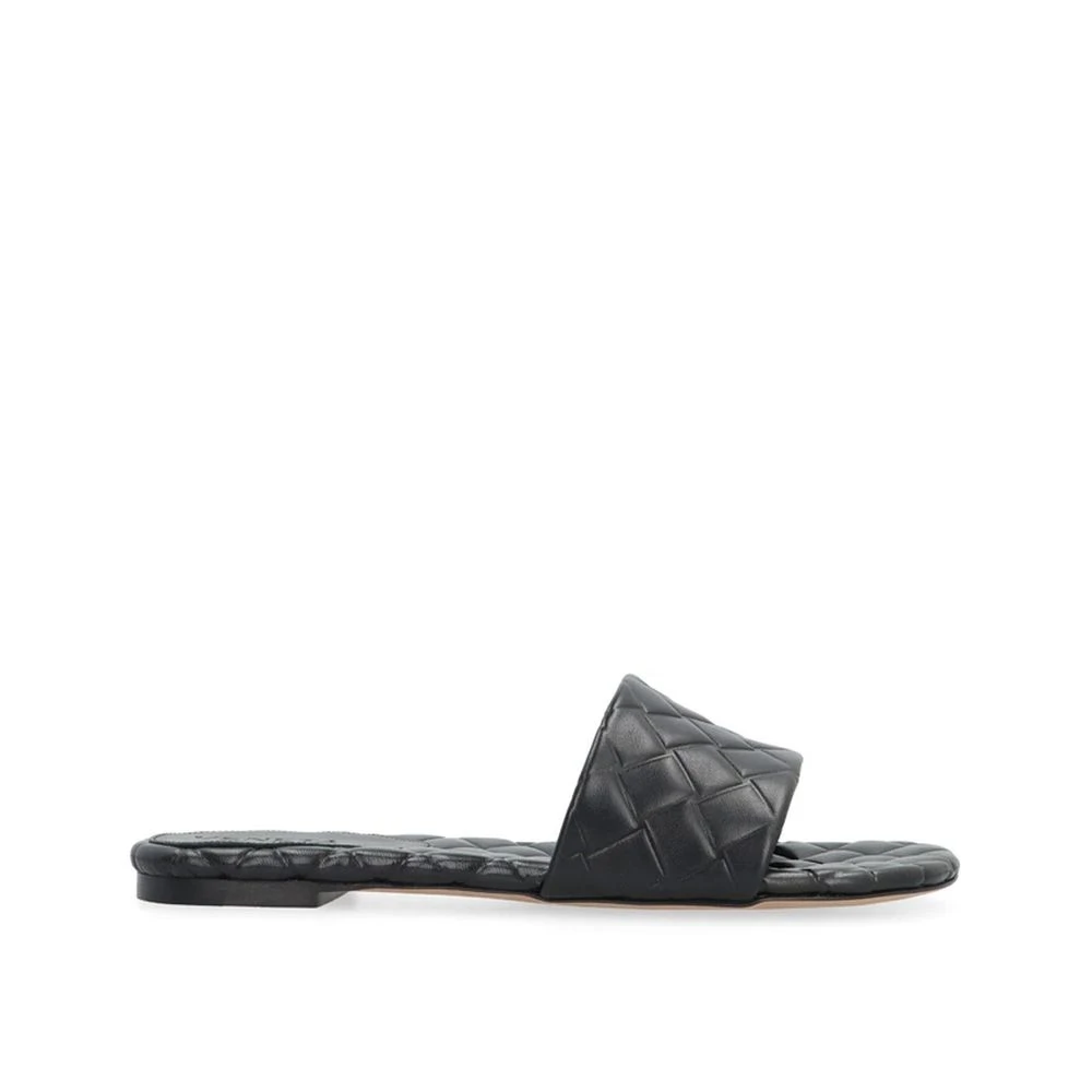 Bottega Veneta Women's Black Lamb Leather Mules