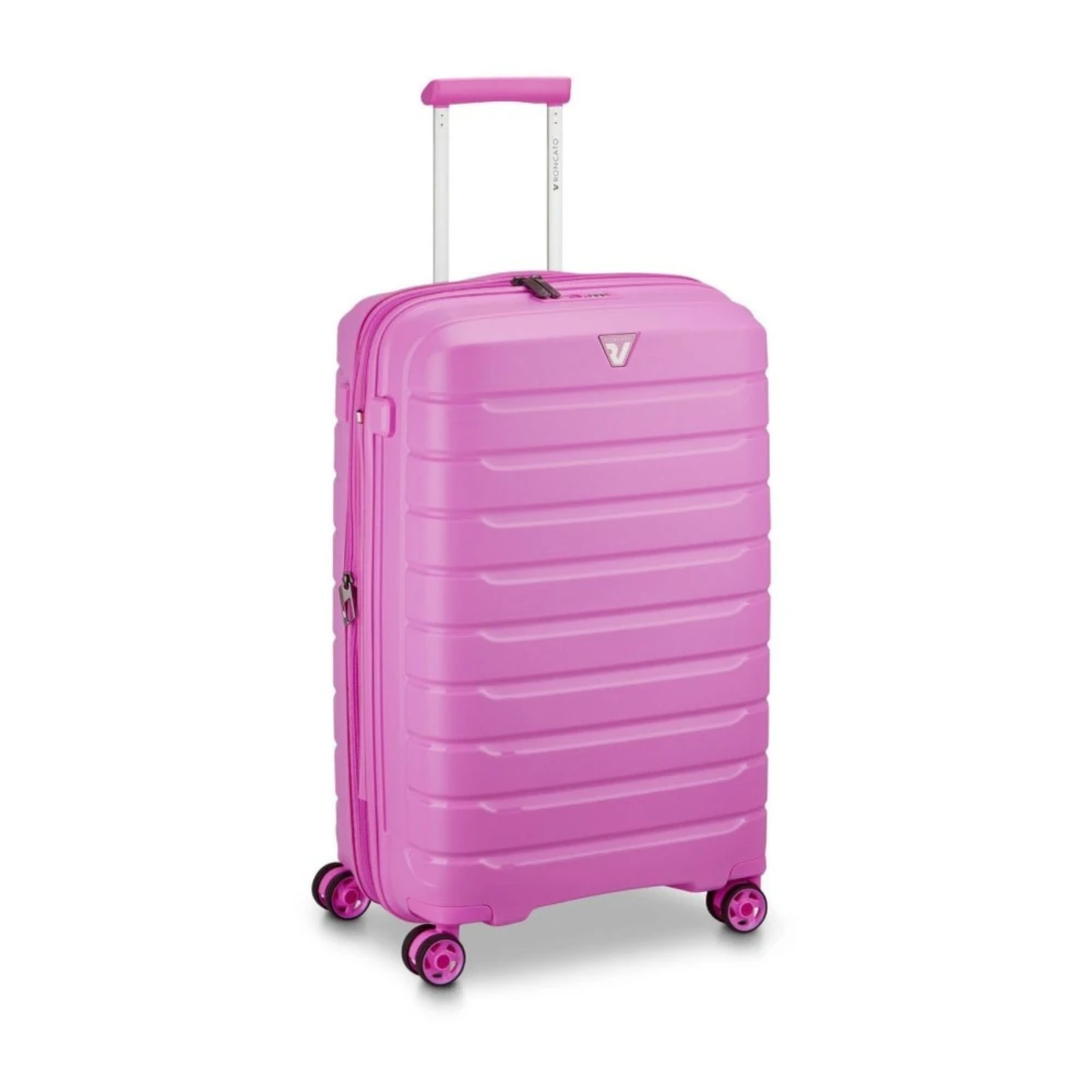 Roncato Stijlvolle volwassen uitbreidbare vlinderbagage Pink Unisex