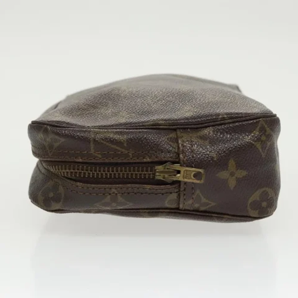 Louis Vuitton Vintage Pre-owned Canvas clutches Brown Dames