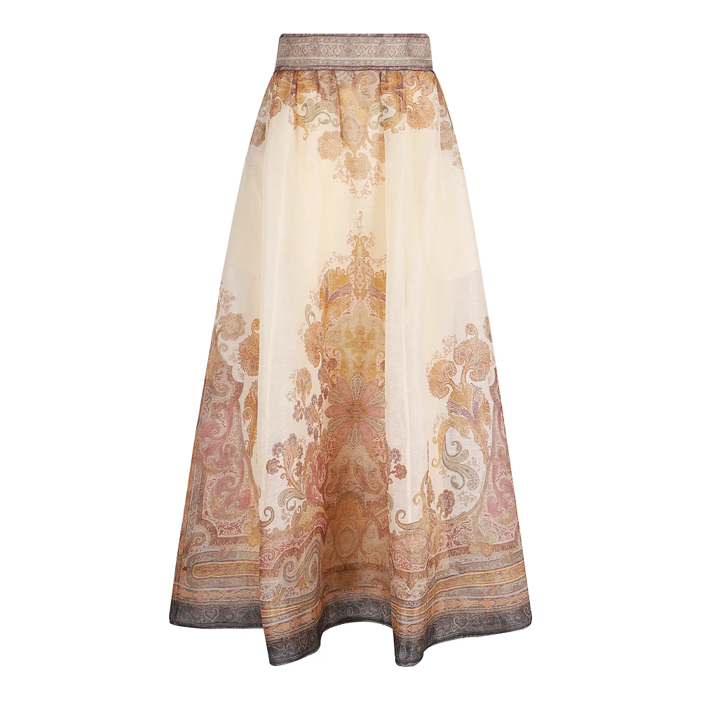 Zimmermann Neutrale Rokken Collectie Aw24 Multicolor Dames