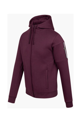 red-mens-training-suit-hooded