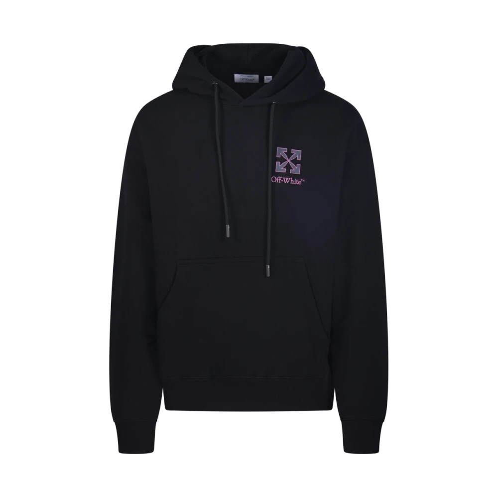 Off White Uomo Nero Felpe, Xl, New,