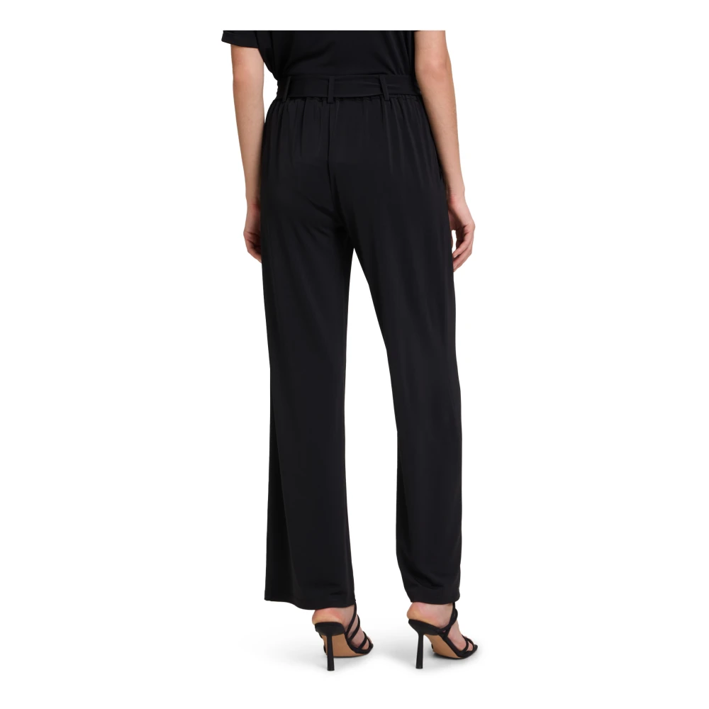 Betty Barclay Relaxed Fit instapbroek met zakken Black Dames