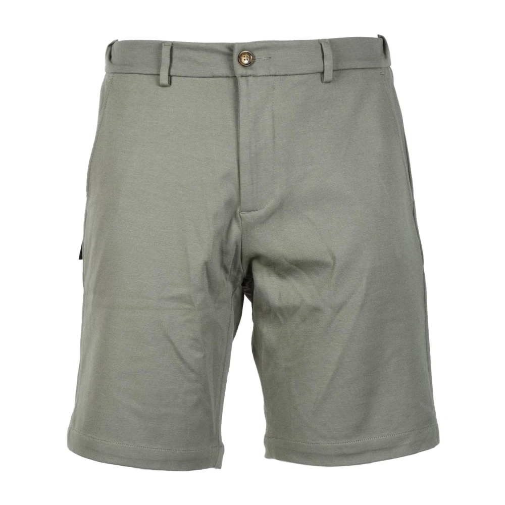 Colmar Elegante Bermuda Shorts met stretchstof Green Heren