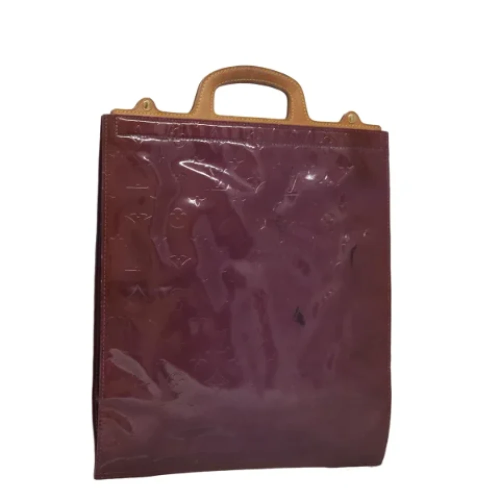 Louis Vuitton Vintage Pre-owned Leather totes Purple Dames